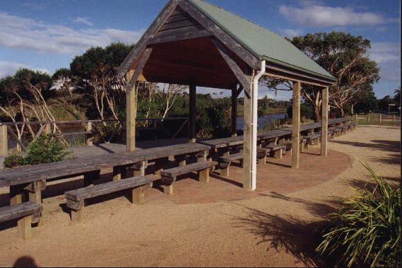 Australia's Longest Picnic Table at Tarwin Lower